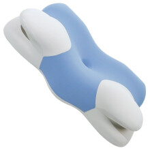 Accueil Lit Oreiller Mousse à mémoire de forme de qualité-Bleu