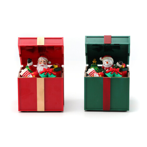 Friendly PC Materials Musical Gift Boxes Builts In-Red 1