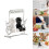 Ceramic Seasoning Bottles With Swing Rack Dishwasher Safe 2