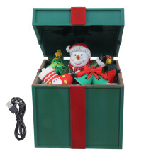 LED-muzikale geschenkdozen voor kerstliedjes Playbacks-Groente