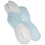 Oreiller ergonomique en mousse à mémoire de forme pour-bleu 1