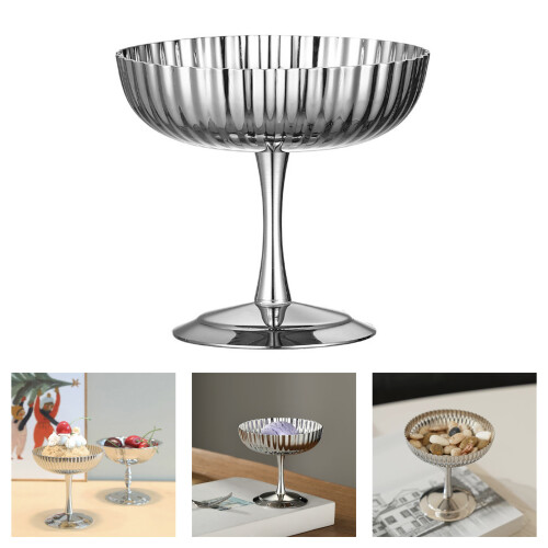 Stainless Steel Ice Cream Bowl Double Layer Insulation Rustproof 1