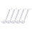 Set Of 5 Clear Plastic Serving Spoons Long Handle Banquets-S 1