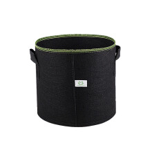 Pflanztöpfe aus Vliesstoff, atmungsaktiv und wiederverwendbar, robust mit Griffen, vielseitig einsetzbar für Garten, Terrasse, Gewächshaus oder
