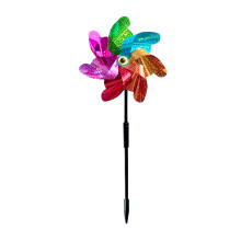 Moulins à vent décoratifs pour embellir votre jardin, moulins à vent colorés avec axe renforcé et résistance aux UV, ornement rotatif pour