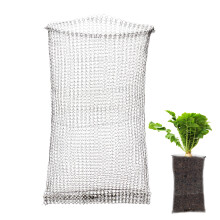 Coșuri din plasă din oțel inoxidabil pentru protecție împotriva rădăcinilor plantelor, coșuri de sârmă reutilizabile pentru legume și