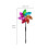 Διακοσμητικοί ανεμόμυλοι για την ομορφιά του κήπου, πολύχρωμος ανεμόμυλος με 4