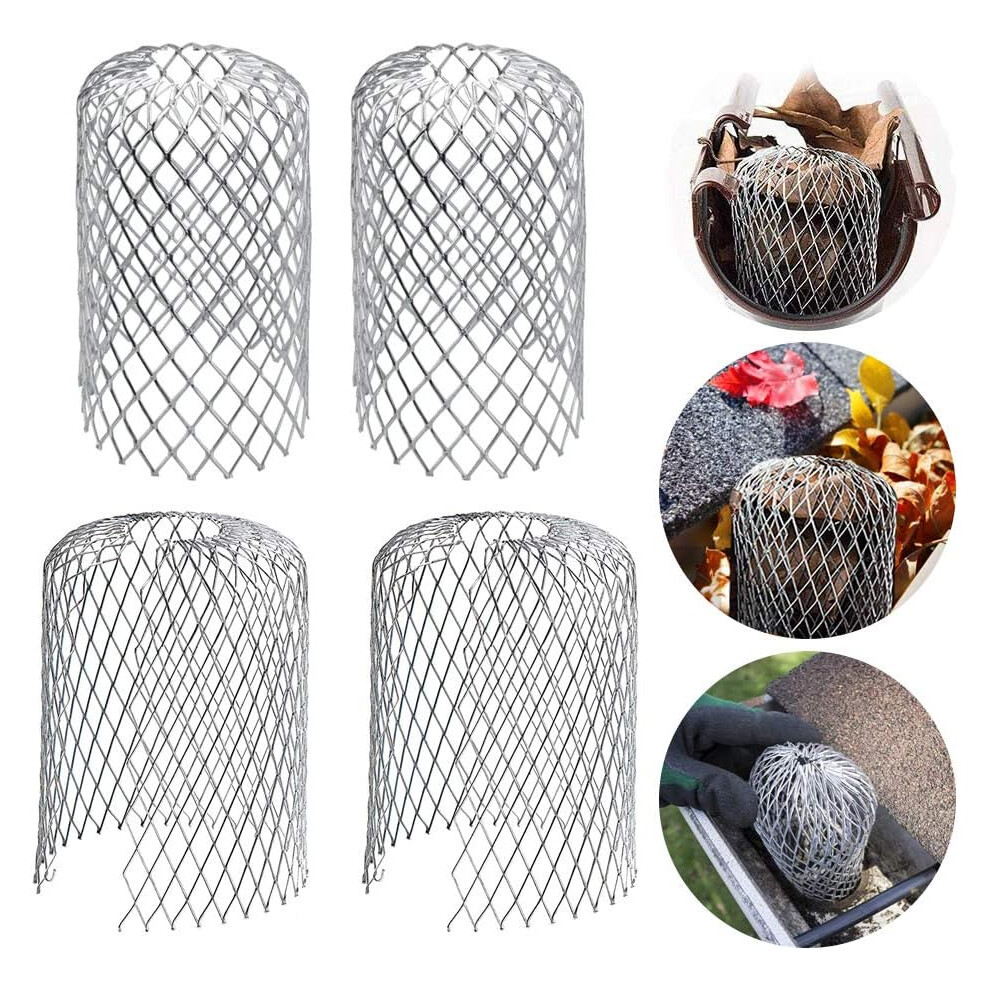 Weather Resistant Gutter Strainer, Flexible Expandable Construction For Downspout Protectors, Leaf Filter Ensuring Easy Installation And Durability, A 9489125437419