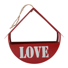 Wall-Mounted Flowerpot Metal Wall Planter, Galvanized Iron Hanging Planter With Rope, Simple And Stylish Design, Exquisite Craftsmanship, Durable And