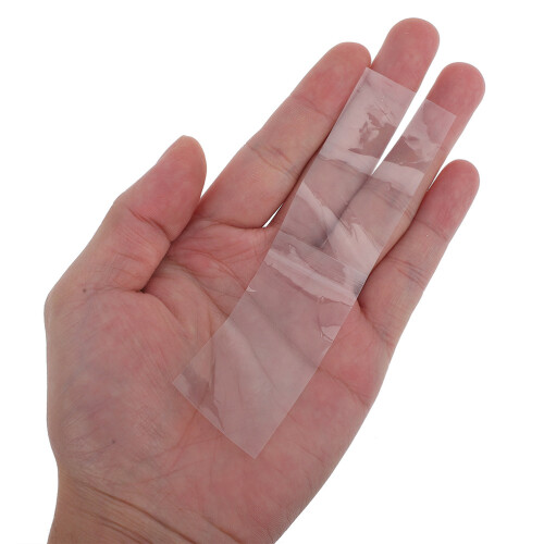 200 Transparente Perforierte Shrink Bänder Für Flaschen Gläser 2