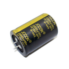 Aluminium Electrolytic Capacitor 50V 22000uF Cylindrical 30x50mm For Amplifier Sound Equipment LED Light