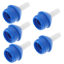 Desoldering Pump Nozzle Tips 5Piece Set Temperature Resistant Solder Sucker Attachments For Soldering Blue