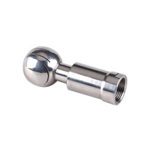 Cleaning Ball 1/22 Inch SS304 Sanitary Female Thread CIP Tank Cleaning Head 360 Degree Coverage Wash Fitting