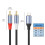 24Bit/96Khz USB Type C To 2RCA Sound Cable Compatibility-2m 2