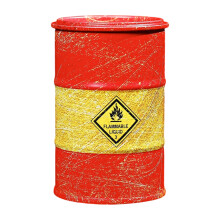 Miniatures Wargame Accessories Miniature Oil Drums Model-1