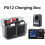 Portable Double Slot Charging Case With Magnetic Locking for 5