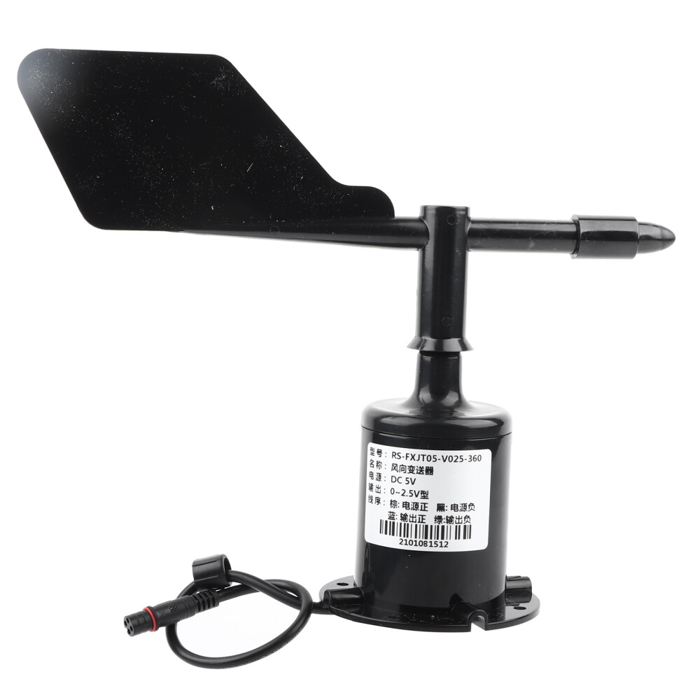 Anemometer Sensor For Environmental Monitoring, Accurate Measurement 360 Degree Wind Direction Detection Device, Durable And Accurate Wind Speed Measu 9489125796905