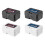 Shock Resistant Camera Battery Case-cool gray red mark 5