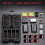 Shock Resistant Camera Battery Case-cool gray red mark 6