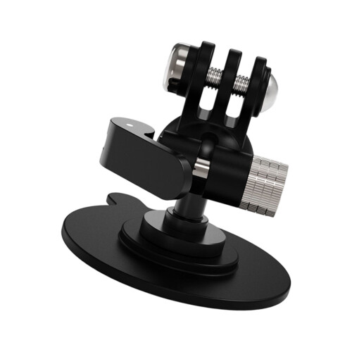 360 Adjustable Magnetic Suction Base For Action- three card
