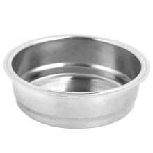 Ultrafin filterkaffesi 51 mm, trykfri filterkurv i rustfrit stål med holdbar konstruktion, fødevaregodkendt porøst design for forbedret smag, E