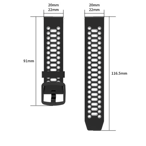Armband Coros Apex 42 mm/Apex 2/Pace 2 (20 mm)   Coros PACE 2 1