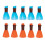10Pcs Portable Plastic Suona Reeds Instrument Tools Assorted Colors 3