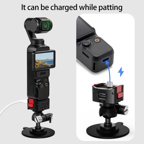 360 Adjustable Magnetic Suction Base For Action Cameras-action 1