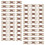 100Pcs Elastic Aluminum Bandage Fastener Clips Easy Fixing Light Brown 11