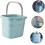 Plastic Bucket With Handle Multipurpose Cleaning Bucket For Laundry Home Kitchen Bathroom Use 3