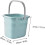 Plastic Bucket With Handle Multipurpose Cleaning Bucket For Laundry Home Kitchen Bathroom Use 4