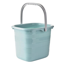 Capacity Plastic Water Bucket With Handle Portable Multipurpose Household Container For Laundry Gardening And Cleaning Tasks