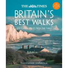 The Times Britains Best Walks by Christopher Somerville Hardcover Book