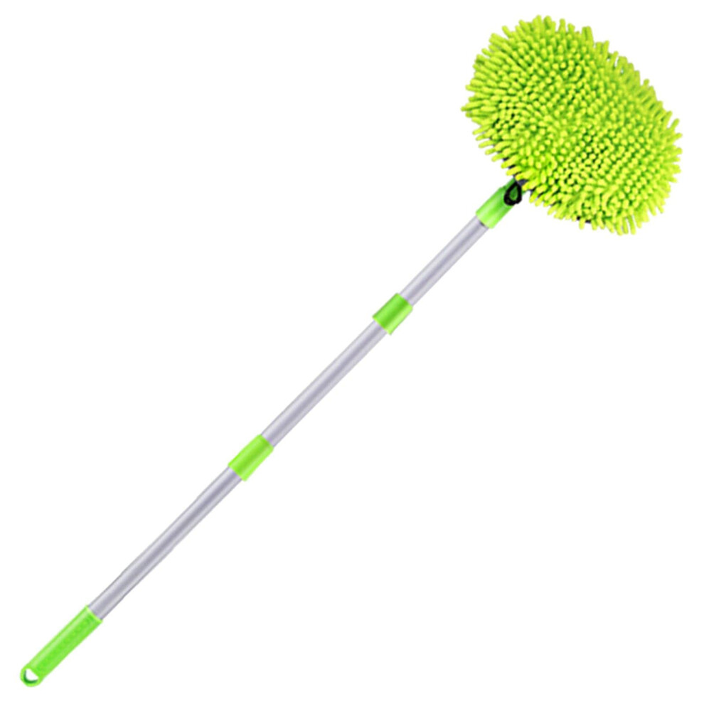Car Cleaning Brush Adjustable Handle Car Wash Tool Suv Compatible Detailing Brush Nylon Bristle Mop 9067246044510