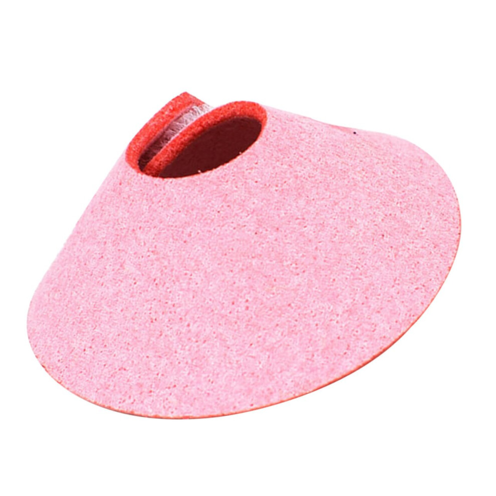 Antipecking Cone Collar for Birds, BiteResistant Elizabethan Collar, Microfiber Leather, EasyOff Design, Pink Neck-image-OPC-PN8RS8Y-NEW