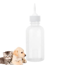 Kitten Feeding Bottle Soft 4 Oz Pet Water Bottle Portable Pet Feeder For Kitten Puppy Hamster Travel Road Trip Pointed B