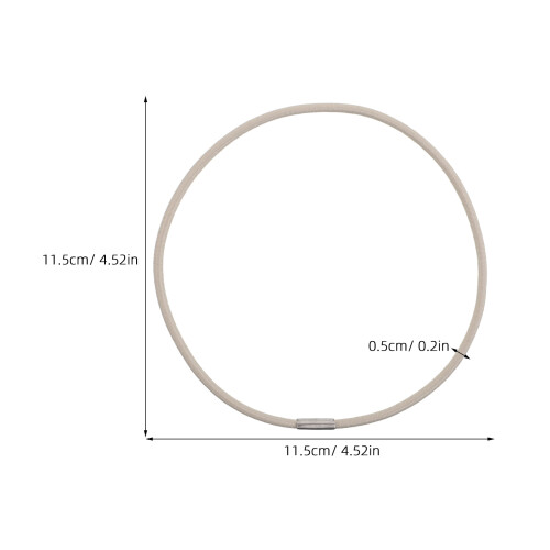 10St Mikrofon-Stativdämpfer Gummiring Elastische Bänder 11,5 Cm 1