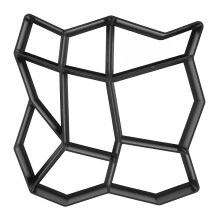 Καλούπια πεζοδρομίων DIY Επαναχρησιμοποιήσιμα καλούπια από σκυρόδεμα για κήπους,