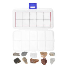 One Set Kids Geology Kit With Rock Specimens For Educational Learning