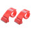 2Pcs Ergonomic Plastic Tape Cutter Blue for Office and Warehouse Use 10