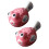 2Pcs Japanese-Style Ceramic Chopstick Stands Pink Tableware Rest 7