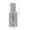 Aluminum Alloy Threaded Tip Adapter Rod For Brooms Mops Rollers 2