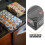 25 Pcs Reusable Sushi Packaging Box Plastic Tray With Lids 11
