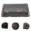 25 Pcs Reusable Sushi Packaging Box Plastic Tray With Lids 2