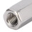 5Pcs Stainless Steel M8 Hex Coupling Nut for Threaded Rod, Silver 9