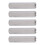 5Pcs Stainless Steel M8 Hex Coupling Nut for Threaded Rod, Silver 16