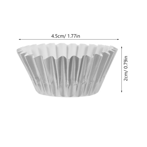 500 Pezzi Da Forno Per Cupcake Con Contenitori E Alluminio 1
