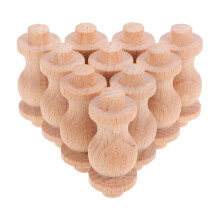 10 Stuks Mini Zuilen Spindels Voor Balustrades En Trapleuningen