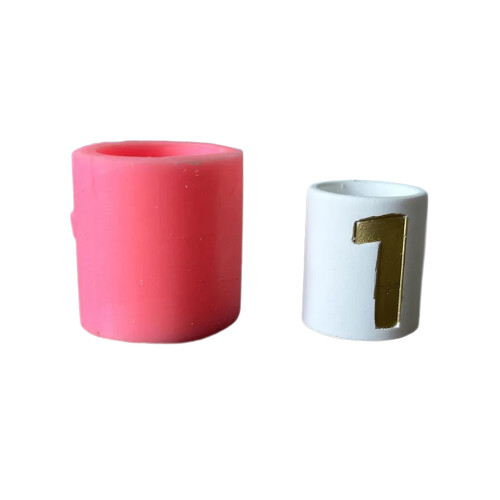Number Silicone Candlestick Molds Epoxy Resin Silicone Molds-1