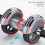 Grau Ab Roller Rad Trainingssystem, 50x15cm, Heimfitnessstudio 14